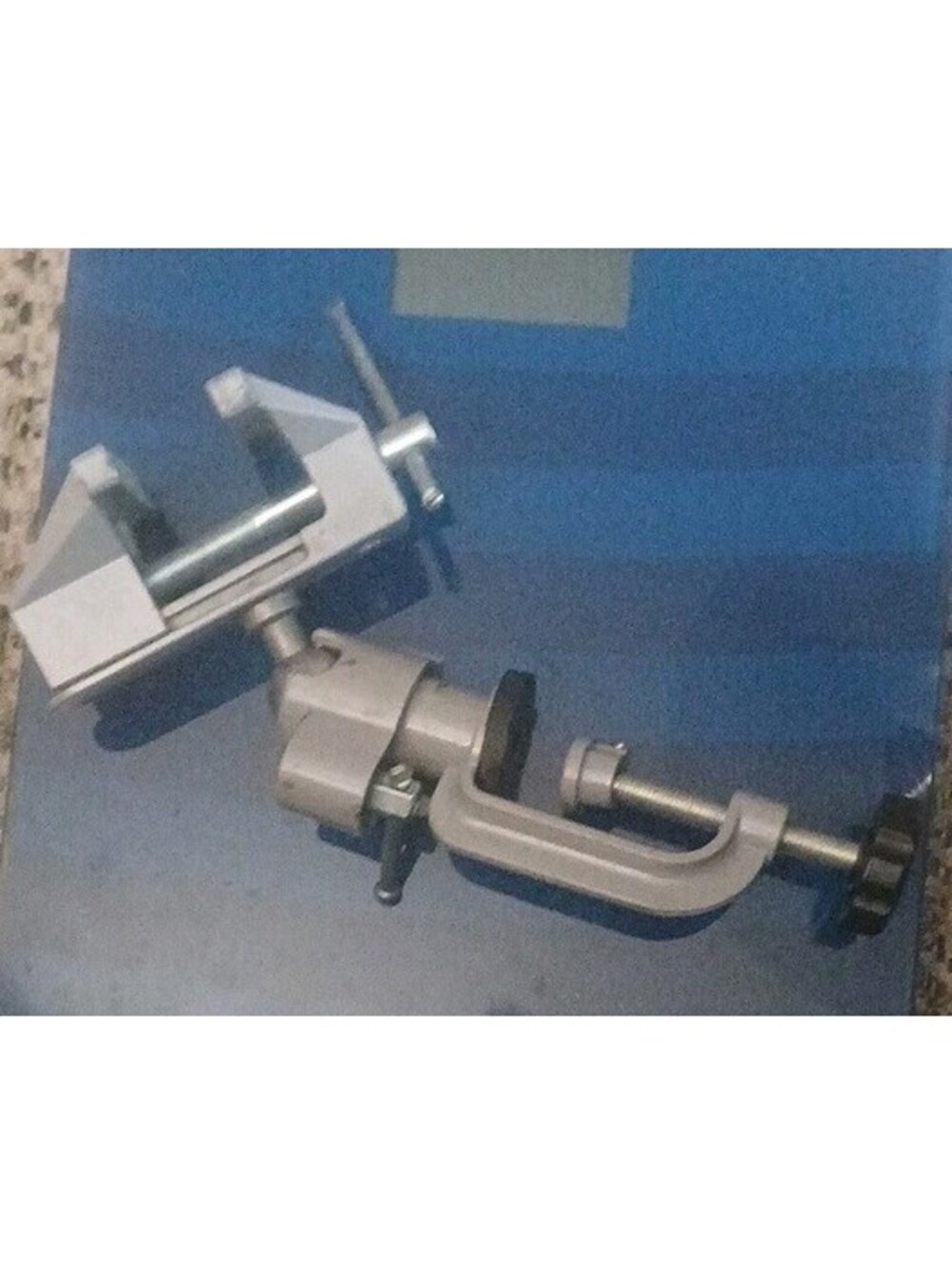 Universal Table Bench Vise 3" Work Bench Clamp Swivel Rotating Hobby Craft